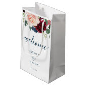 Sac de cadeau d'accueil d'hôtel de Bourgogne et de (Dos Angle)