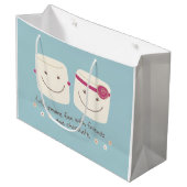 Sac de cadeau d'amis de guimauve d'amusement de (Devant Angle)