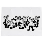 sac de cadeau d'amis de panda (Dos)