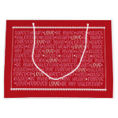 Sac de cadeau d'amour de Saint-Valentin (Devant)