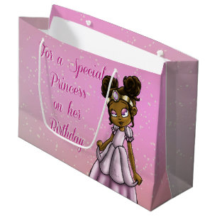 Sac de cadeau d'anniversaire de princesse Serena -