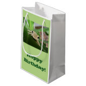 Sac de cadeau d'anniversaire, petite grenouille (Dos Angle)
