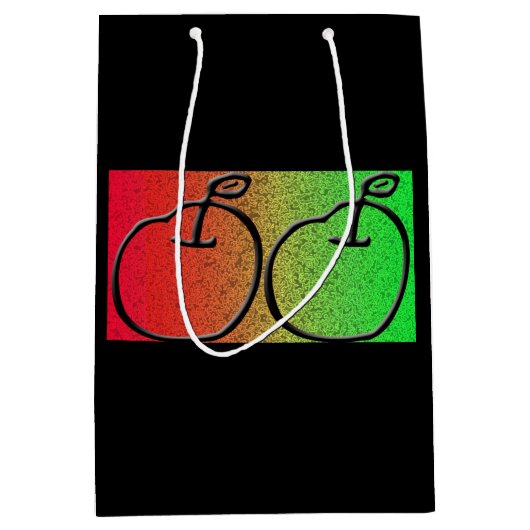 Sac de cadeau d'Apple (Devant)