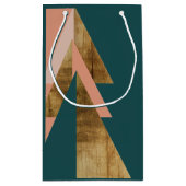 Sac de cadeau d'arbre de Noël minimal (Dos)