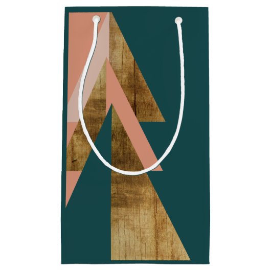 Sac de cadeau d'arbre de Noël minimal (Devant)