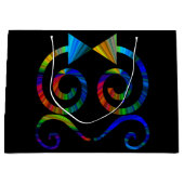 Sac de cadeau d'art abstrait (Devant)