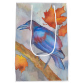 Sac de cadeau d'art de merle de Raven (Dos)