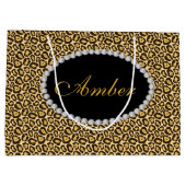 Sac de cadeau d'atterrisseur de monogramme de (Dos)