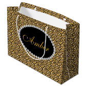 Sac de cadeau d'atterrisseur de monogramme de (Dos Angle)