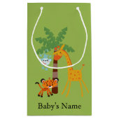 Sac de cadeau de baby shower de jungle (Dos)