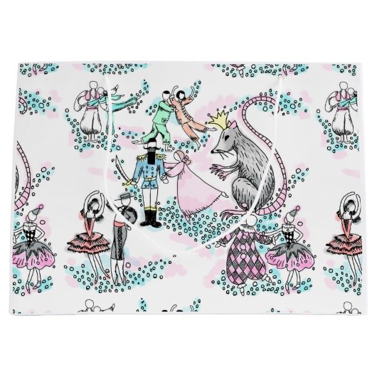 sac de cadeau de ballet de casse-noix (Devant)