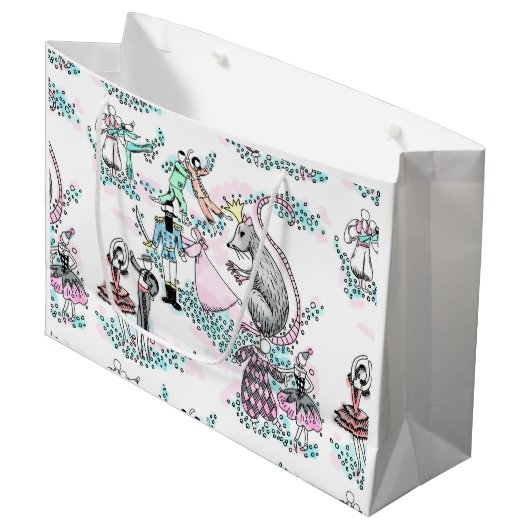 sac de cadeau de ballet de casse-noix (Devant Angle)