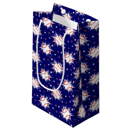 Sac de cadeau de baseball (Devant Angle)