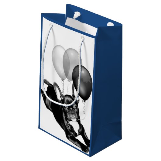 Sac de cadeau de bouledogue français (Dos Angle)