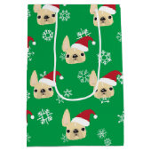 Sac de cadeau de bouledogue français (Dos)