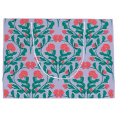 Sac de cadeau de branche de fleur de lavande (Dos)