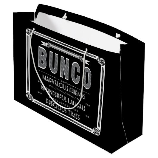 Sac de cadeau de Bunco (Dos Angle)