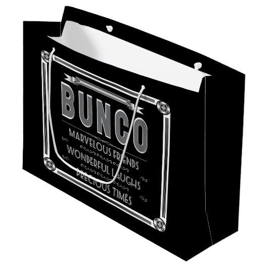Sac de cadeau de Bunco (Devant Angle)