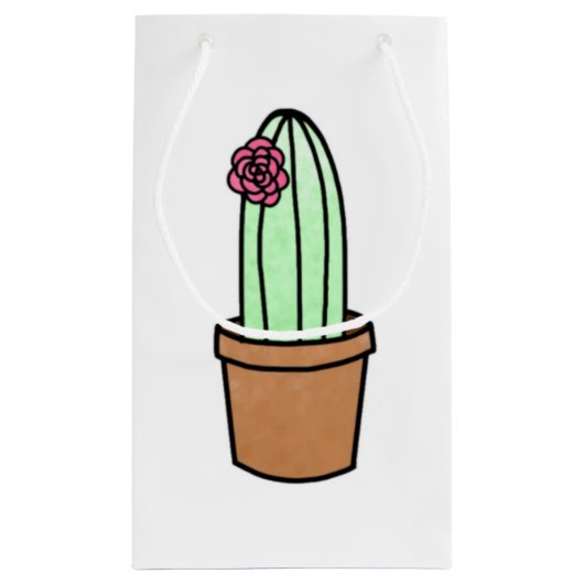 Sac de cadeau de cactus (Dos)