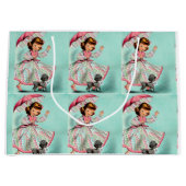 Sac de cadeau de caniche de joker (Devant)