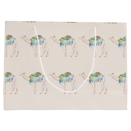 Sac de cadeau de chameau (Dos)