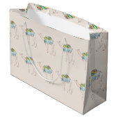 Sac de cadeau de chameau (Dos Angle)