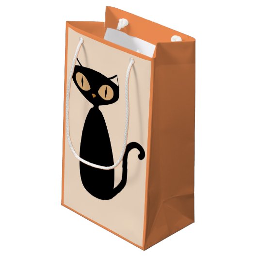 Sac de cadeau de chat de mod (Dos Angle)