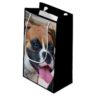 Sac de cadeau de chien de boxeur