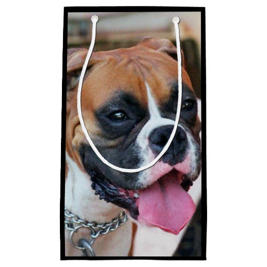 Sac de cadeau de chien de boxeur (Devant)