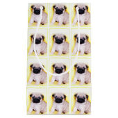 Sac de cadeau de chien de carlin (Devant)