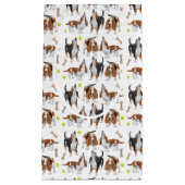 Sac de cadeau de chiens d'hurlement Basset Hound (Devant)