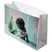 Sac de cadeau de chiot d'ours de Notta (Dos Angle)