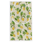 Sac de cadeau de citrons et de feuille (Dos)