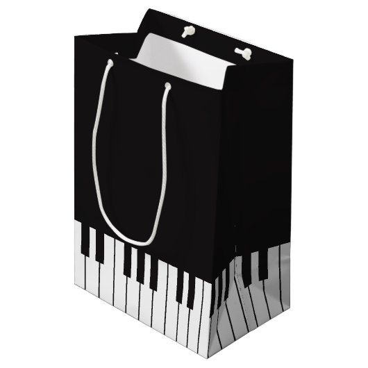 Sac de cadeau de clavier de piano (Devant Angle)