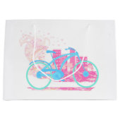 Sac de cadeau de conception de bicyclette (Devant)
