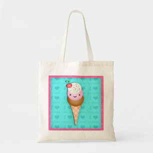 Sac de cadeau de cornet de crème glacée de Kawai