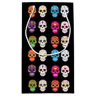 Sac de cadeau de crâne de sucre