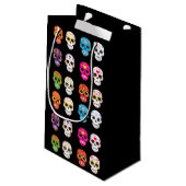 Sac de cadeau de crâne de sucre (Dos Angle)