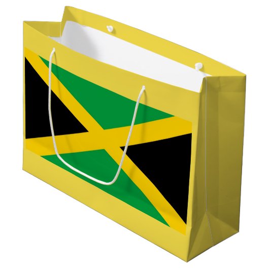 Sac de cadeau de drapeau de la Jamaïque (Devant Angle)