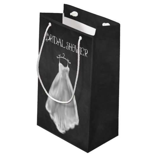 Sac de cadeau de Fête de la mariée de robe de (Dos Angle)