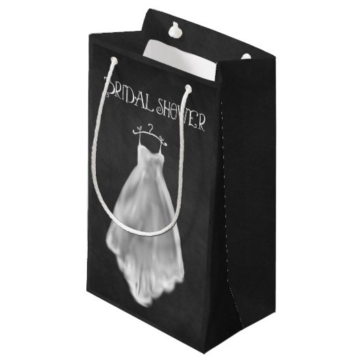 Sac de cadeau de Fête de la mariée de robe de (Devant Angle)