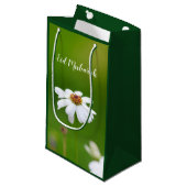 Sac de cadeau de fleur de marguerite blanche d'Eid (Devant Angle)