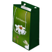 Sac de cadeau de fleur de marguerite blanche d'Eid (Dos Angle)