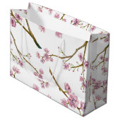 Sac de cadeau de fleurs de cerisier de Sakura (Devant Angle)