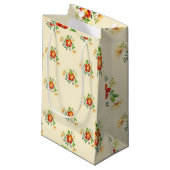 Sac de cadeau de fleurs de printemps (Devant Angle)