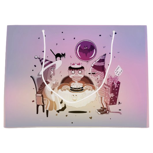 Sac de cadeau de Frankie de joyeux anniversaire (Devant)