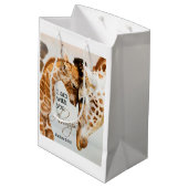 Sac de cadeau de girafe (Dos Angle)