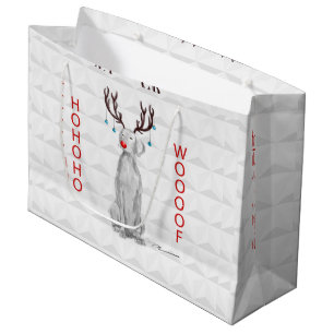 SAC DE CADEAU DE HOHOHOWOOOF WEIMARANER