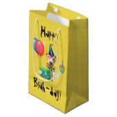 Sac de cadeau de joyeux anniversaire (Devant Angle)