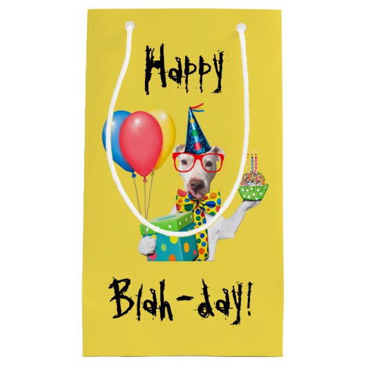 Sac de cadeau de joyeux anniversaire (Devant)